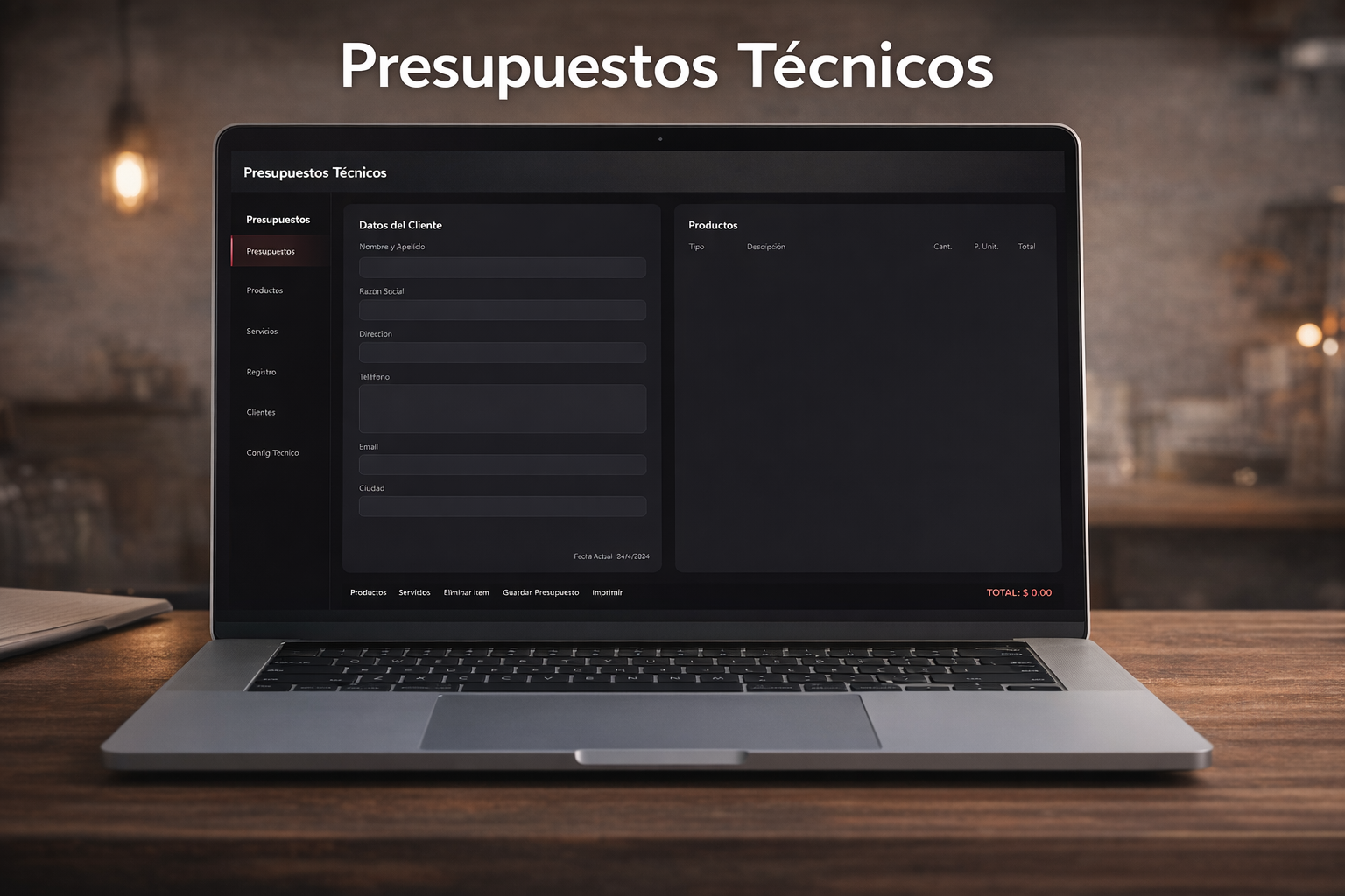 Presupuestos Técnicos